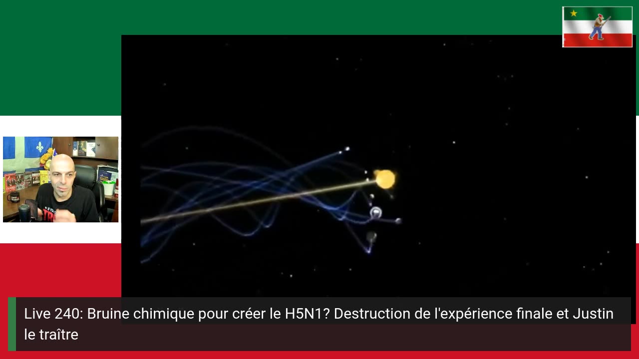 Live 240: Bruine chimique pour créer le H5N1? Destruction de l'expérience finale + Justin le traître