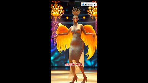 The Woman Performs a Fusion with a Yellow Sparrows on AGT #agt #americagottalent #magic #ai #talent