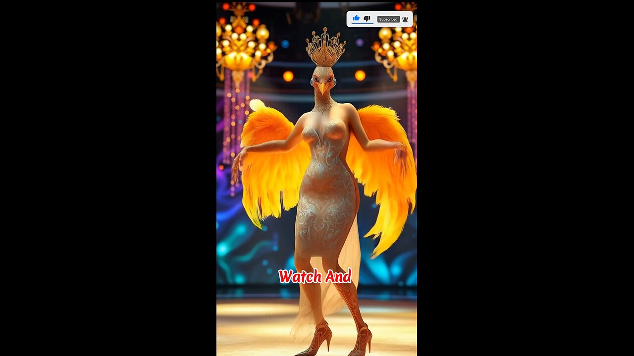 The Woman Performs a Fusion with a Yellow Sparrows on AGT #agt #americagottalent #magic #ai #talent