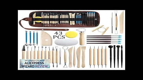 Pottery Clay Sculpting Tools Kit 8-61 Pcs/Set Ceramic Wax Clays Carving Tools Review