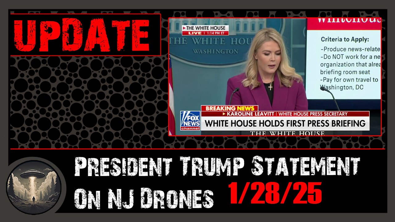 President Trump New Jersey Drone Update: 1/28/25