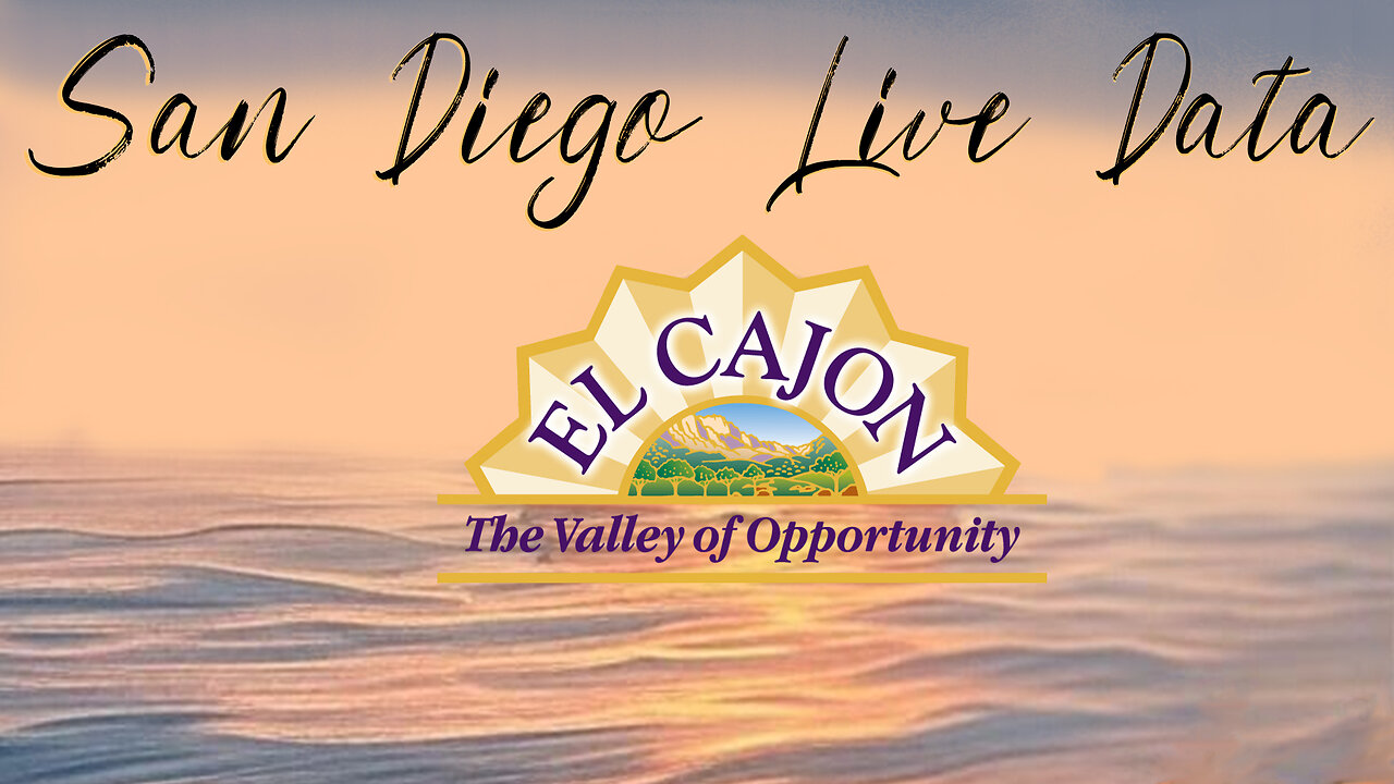 San Diego Live Data - EL CAJON - 2.11.25 - #JDATA #SDLD