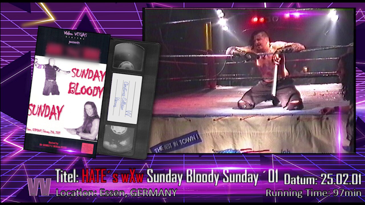 wXw Sunday Bloody Sunday - 25.2.2001 - (Video VEGAS Copyright)