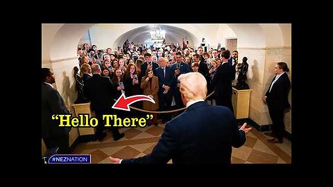 🚨MUST SEE! Trump SURPRISES White House Tour Group with Unannounced Visit