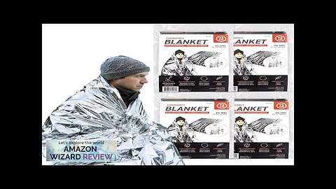 72 HRS MIL-SPEC Emergency Space Blankets – Mylar Survival or Emergency Thermal Review