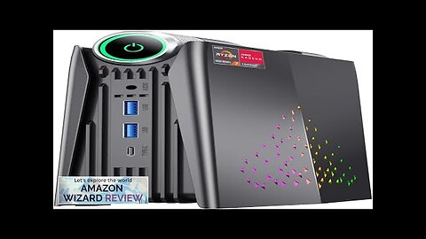 KAMRUI Mini Gaming PC AMD Ryzen 7 5700U(up to 4.3Ghz) 16GB RAM Review