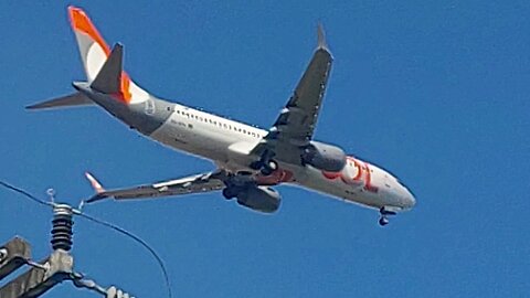 Boeing 737 MAX 8 PS-GPA coming from Rio de Janeiro to Fortaleza