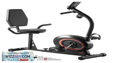 VEVOR Recumbent Exercise Bike Magnetic Resistance Stationary Bike Adult Senior Review