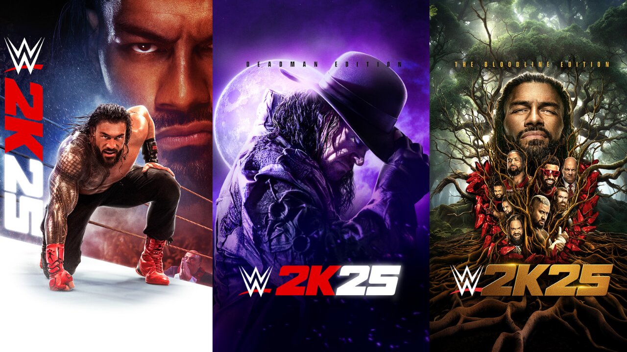 WWE 2K25 IS HERE LETS RUMBLE