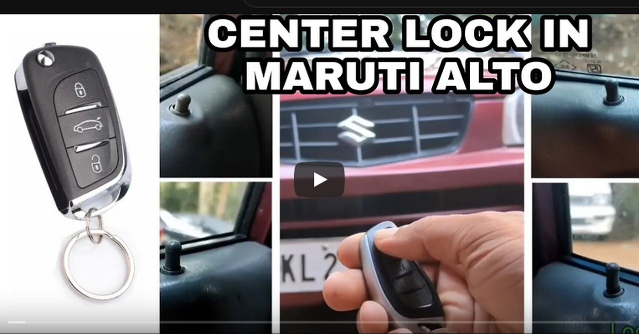 HOW TO INSTALL R D CENTERE LOCK SYSTEM IN CARS _ MARUTI ALTO 800