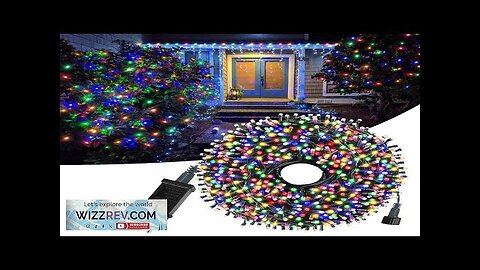 Decorative LED String Lights Outdoor 100M 50M Fairy Light 8 Mode Garland Review