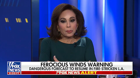 Judge Jeanine Says She's Never Been More Convinced That Gavin Newsom Is An 'Empty Suit'