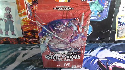 One Piece Edward Newgate ST15 Starter Deck Opening INCREDIBLE Booster Pack Pull!!