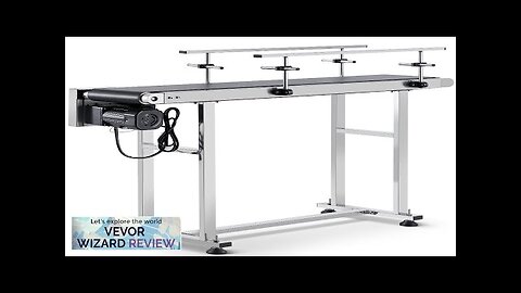 VEVOR Belt Conveyor 47 x 7.8 inch Conveyor Table Heavy Duty Stainless Review