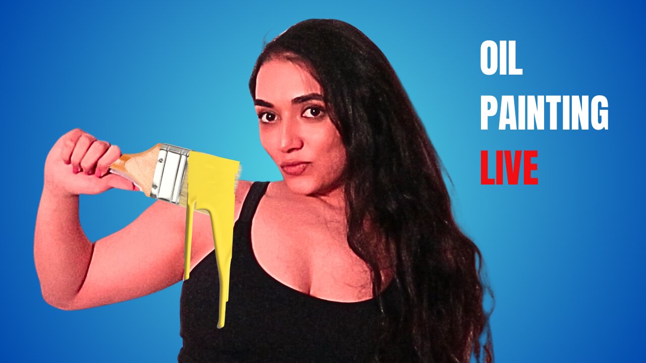 Oil Painting & Just Chatting Livestream