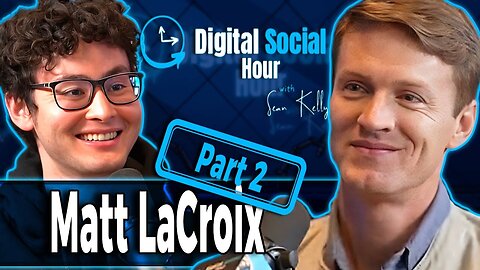 Ancient Tech Secrets, 5 Marketing Lessons From Lost Civilizations, and More! | Matthew Lacroix on The Digital Social Hour Podcast (PART 2)