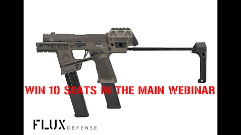 SIG SAUER P320-FLUX LEGION MINI #1 FOR 10 SEATS IN THE MAIN WEBINAR