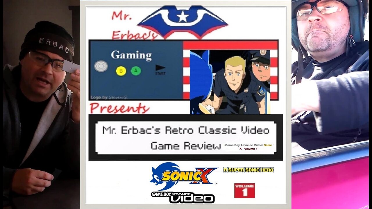 Mr. Erbac's Retro Classic Video Game Review - Game Boy Advance Video: Sonic X - Volume 1