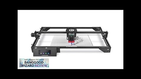 EU/US Direct LONGER RAY5 5.5W Laser Engraver 3.5inch Touch Screen Offline Carving Review