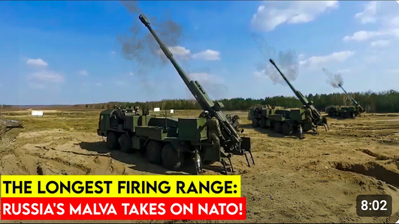 Unleashed! Russia Reveals Upgraded 2S34 Malva Artillery System for DENAZIFICATION