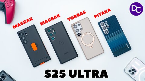 MOST Versatile S25 Ultra Case? 💪 MagBak Vs Pitaka Vs Torras!