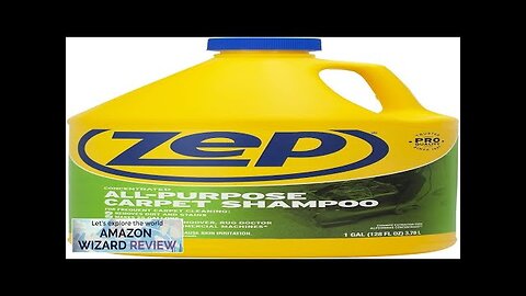 Zep All-Purpose Carpet Shampoo Concentrate Cleaner 1 Gallon ZUCEC128 Review