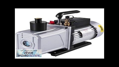 VEVOR Vacuum Pump 12CFM 1 HP Single Stage Air Conditioning Vacuum Pump Review