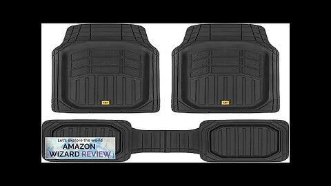 Cat® CAMT-9013 (3-Piece) Heavy Duty Deep Dish Rubber Floor Mats Trim Review