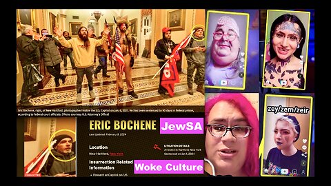 Blacks Muslims Exempt From Woke Culture White Guilt Indoctrination J6 Victim Eric Bochene VictorHugo