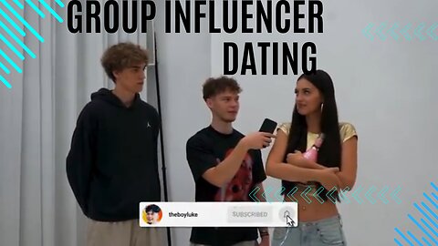 GROUP DATING INFLUENCER