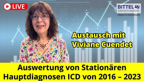 Schockierende Auswertung von Hauptdiagnosen ICD von 2016 - 2023 - Viviane Cuendet - 21.01.2025