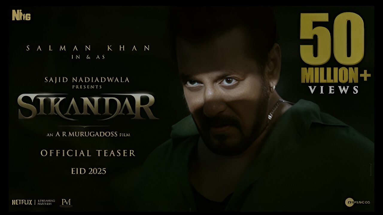 SIKANDAR: Official Teaser | Salman Khan | Sajid Nadiadwala | A.R. Murugadoss | EID 2025