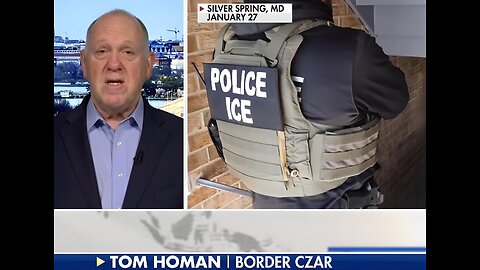 Tom Homan says Trump has taken ‘incredible action’ on the border