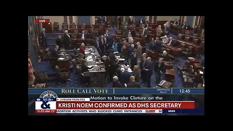 Kristi Noem Confirmed as DHS Secretary