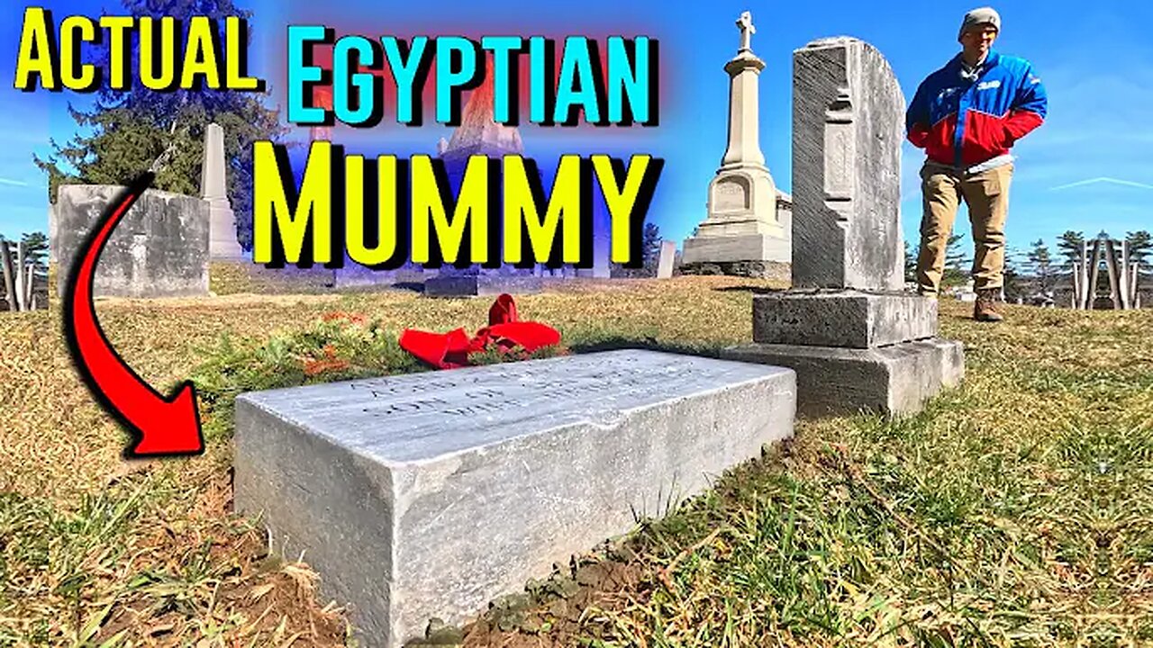 "Why Is There A 4,000-Year-Old Egyptian Mummy Buried In Vermont?" (26Mar2025) Dime Store Adventures