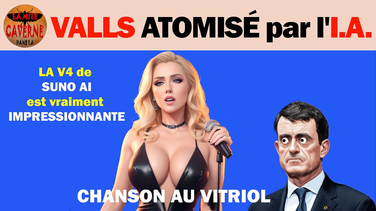 VALLS ATOMISÉ (en chanson) par l'IA (la voix est INCROYABLE) (29/12/2024)