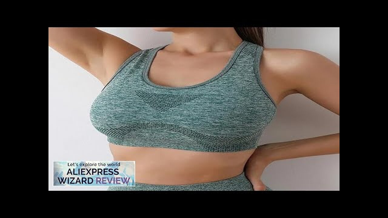 Women Sports Bra Top Push Up Fitness Yoga Bra Underwear Sport Tops Review