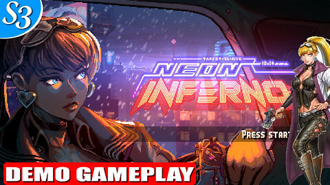 Neon Inferno | Mariana Vitti | Demo Gameplay