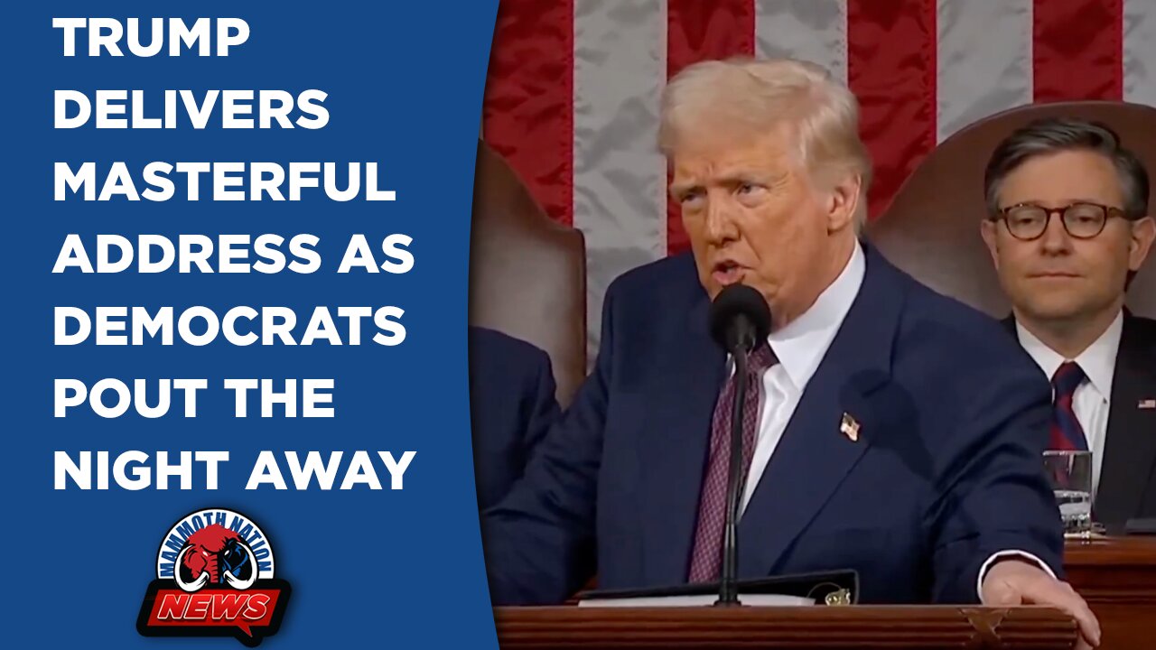 Trump Delivers Masterful Address, Democrats Put Their Misery On Full Display