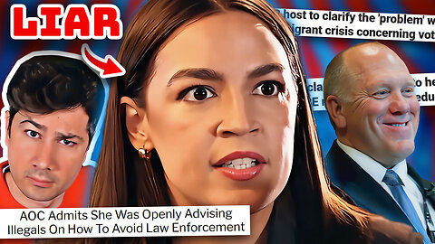 AOC CONFESSES to Helping Illegal Immigrants BREAK THE LAW!