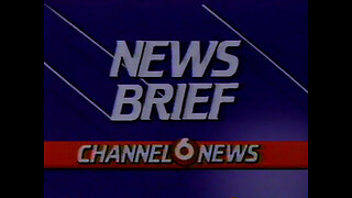 August 29, 1987 - 'Spenser: For Hire' Promo & WRTV Greg Todd News Brief