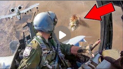 F-16 Drops 2,000 POUND BOMB On Taliban Fighters (*GRAPHIC WARNING*) Real Footage