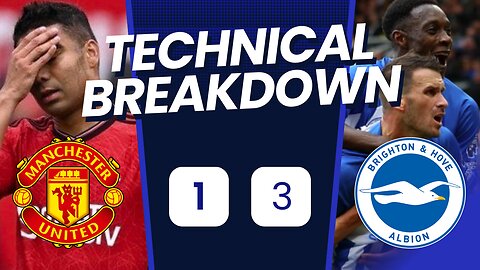 Brighton Stuns Man United at Old Trafford! | Manchester United 1-3 Brighton | Premier League