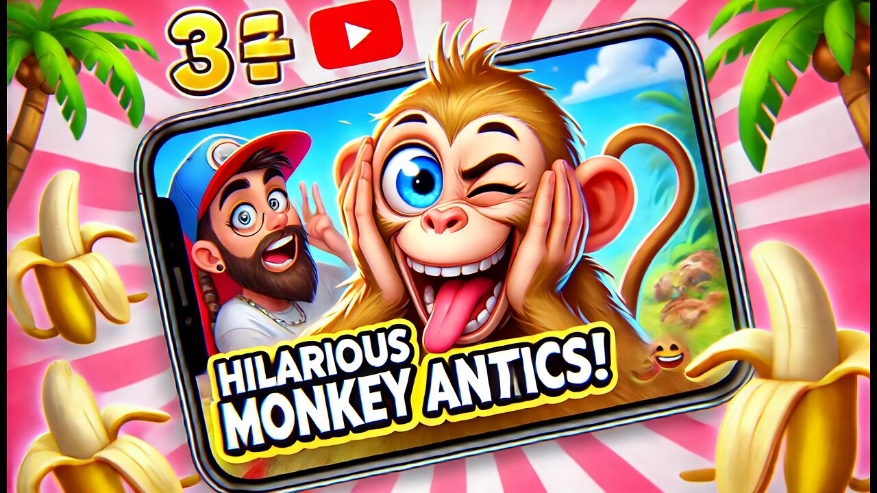 Monkey Madness: Hilarious & Naughty Moments of a Funny Monkey