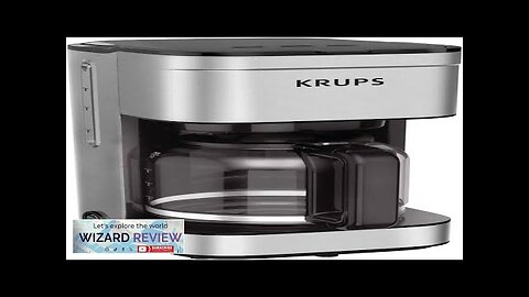 KRUPS Simply Brew 1.5 Liters Coffee Maker Stainless Steel Dishwasher Review