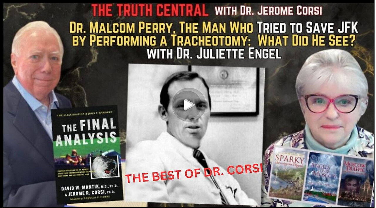 Dr. Malcom Perry, The Man Who Tried to Save JFK by Performing a Tracheotomy: What Did He See?