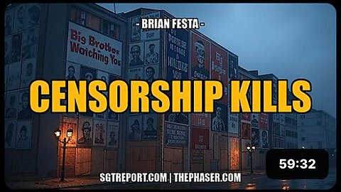 CENSORSHIP KILLS RED ALERT -- Brian Festa