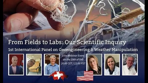 1st International Panel on Geoengineering and Weather Manipulation