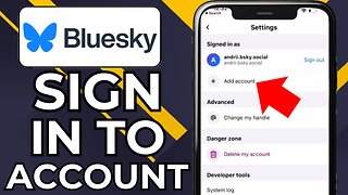 HOW TO SIGN IN LOGIN ON BLUESKY SOCIAL ACCOUNT