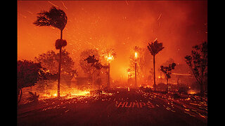 Unusual Microwave Energy, Creating High Winds in California Wildfire!?? 🆘